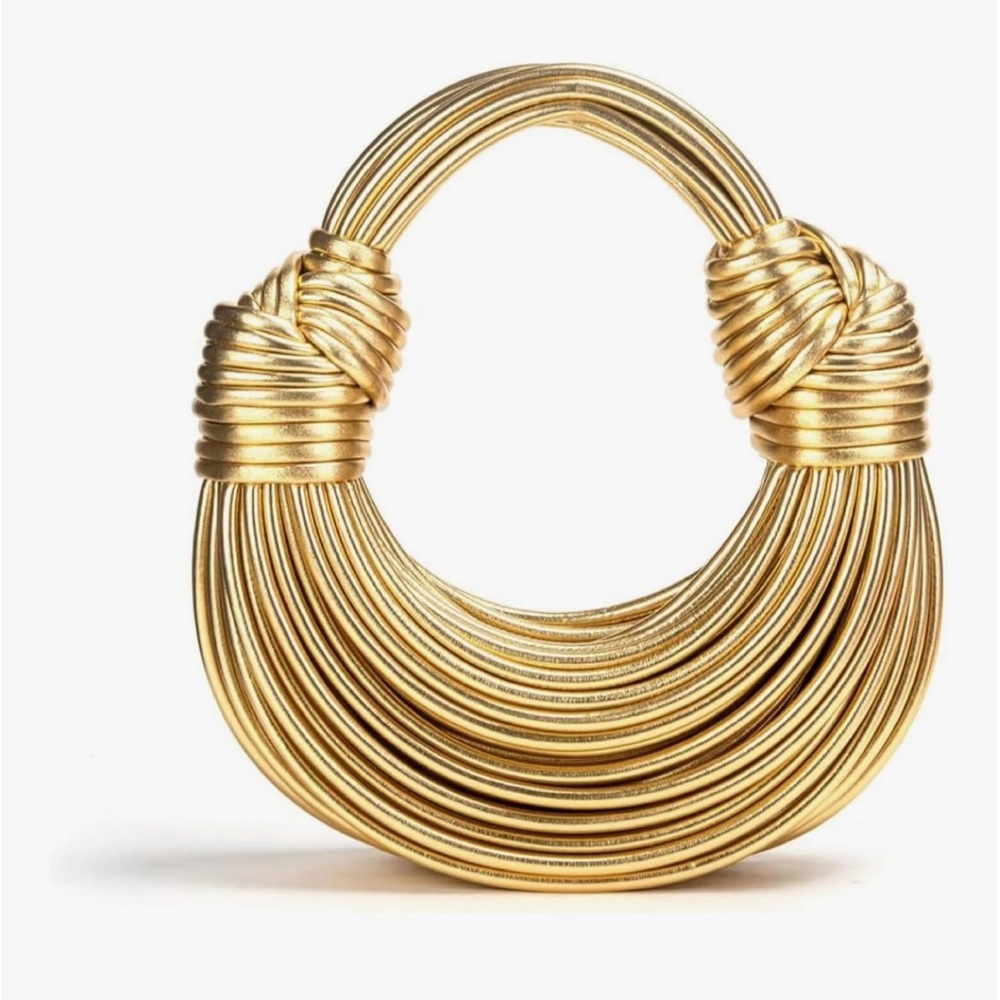 Elegant Gold Statement handbag